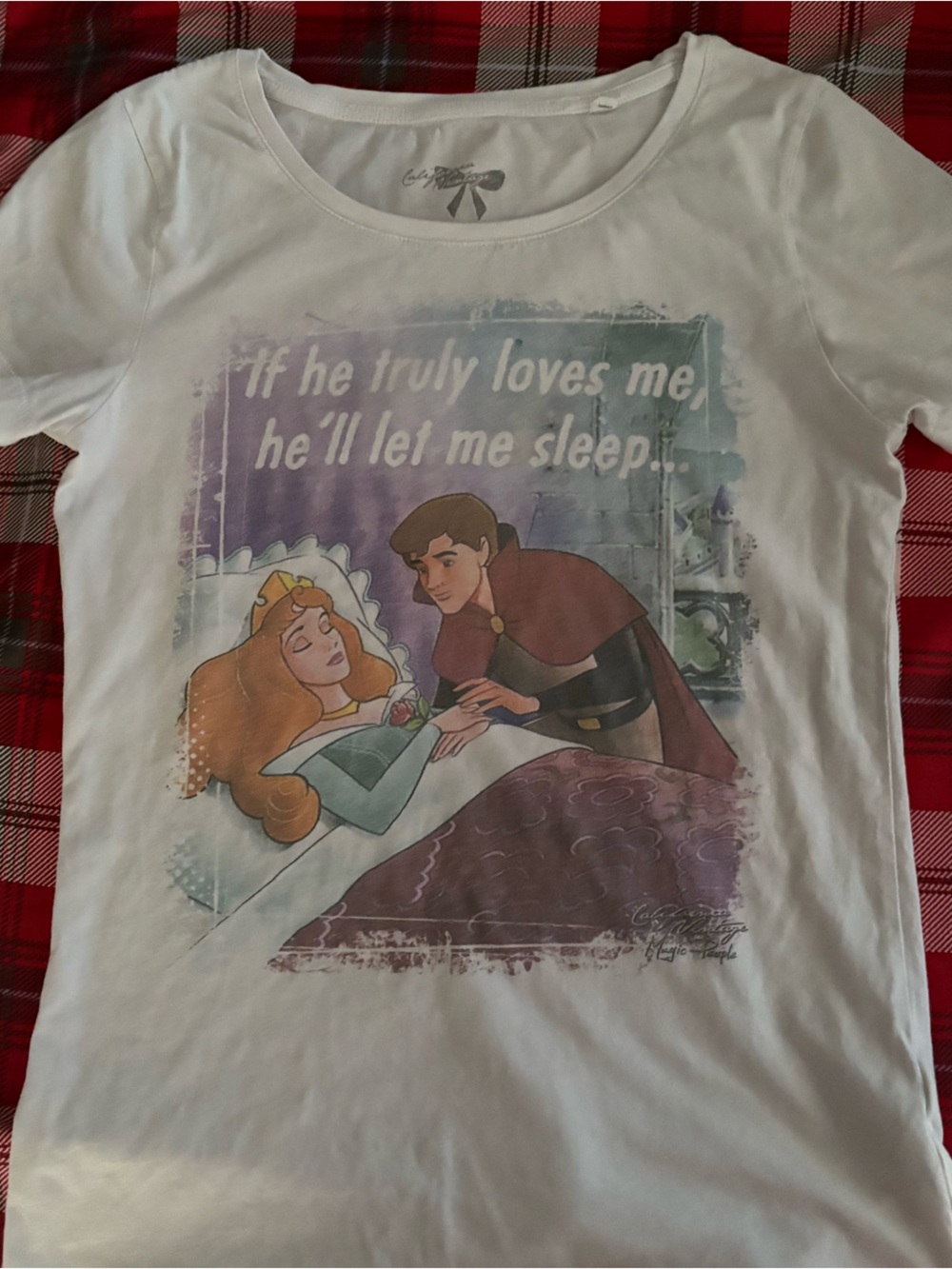 Sleeping beauty tshirt